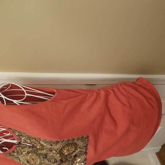 Orange rust Valentino top - Picture 3 of 10